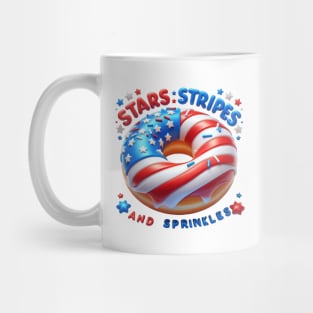 Stars, Stripes and Sprinkles Mug